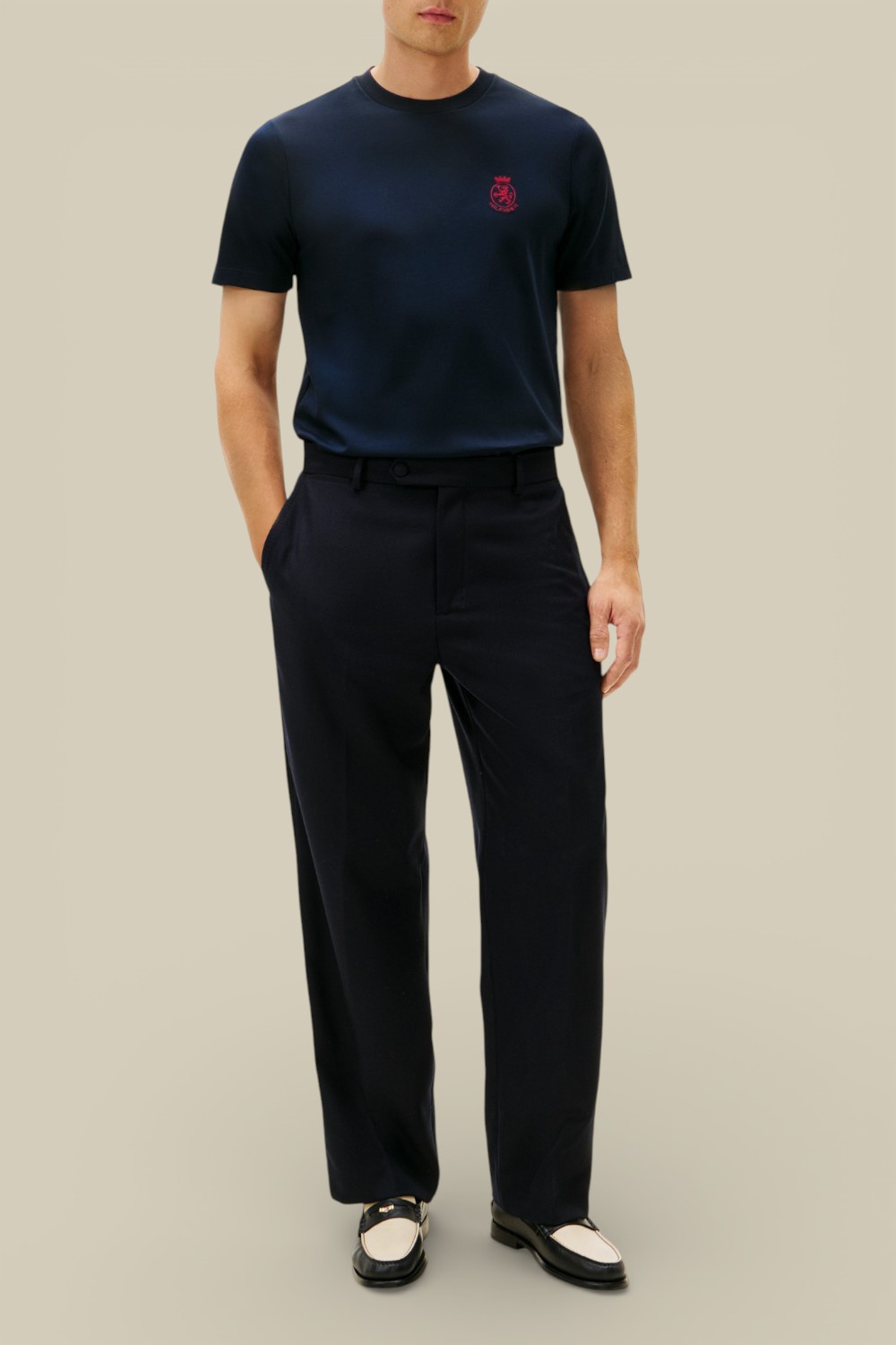 תמונת כל הלוק של חולצת טי